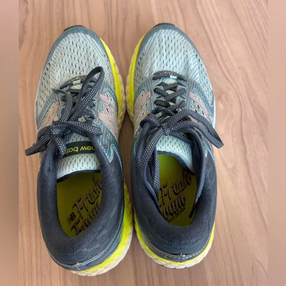New Balance Women's Athletic Shoes - Blue and Yellow